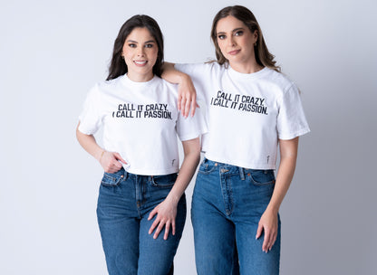 Call It Crazy - Cropped Fit T-Shirt