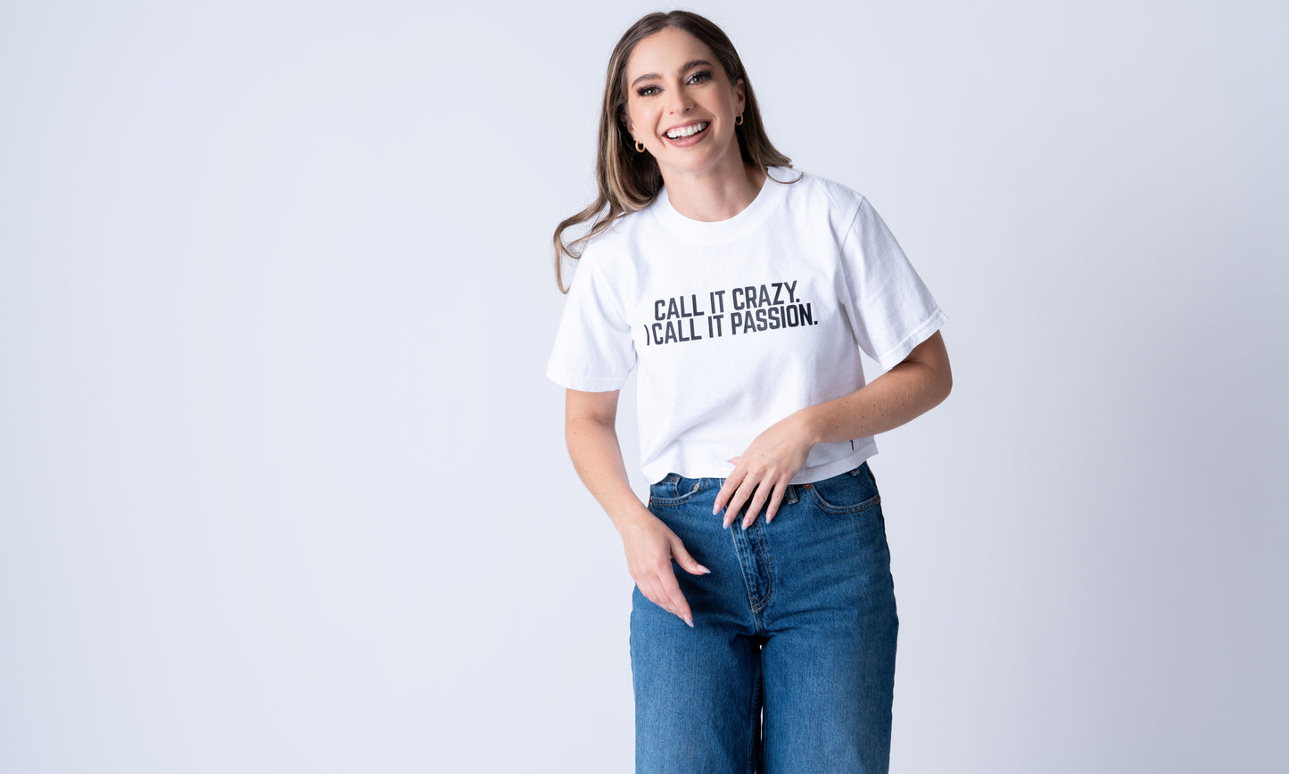 Call It Crazy - Cropped Fit T-Shirt