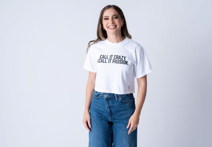Call It Crazy - Cropped Fit T-Shirt