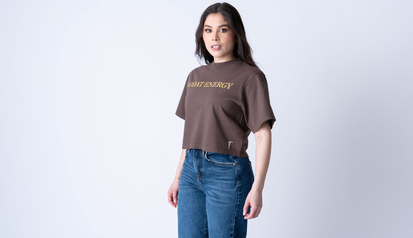 GOAT  Energy - Cropped Fit T-Shirt