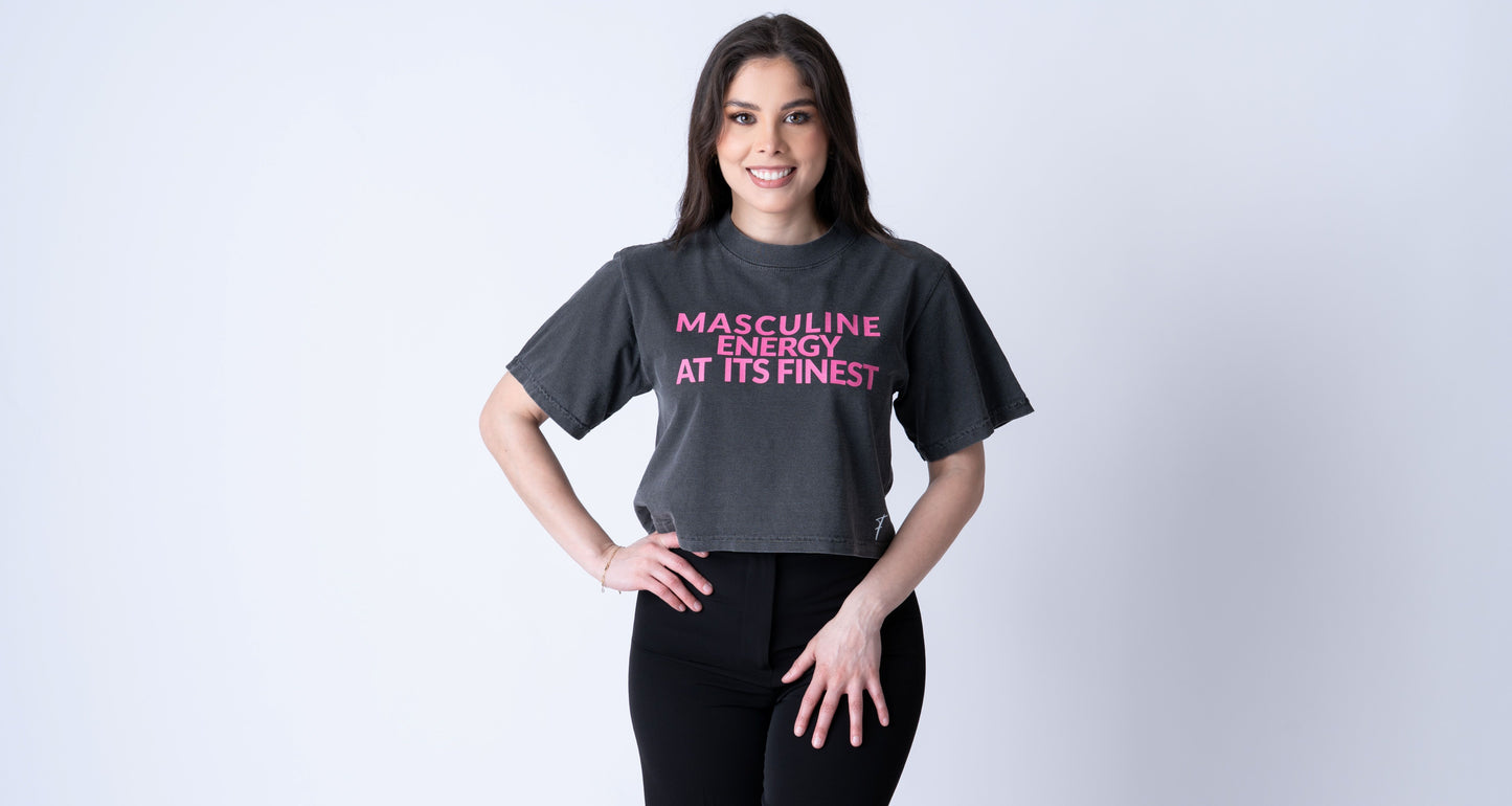 Masculine Energy - Cropped Fit T-shirt