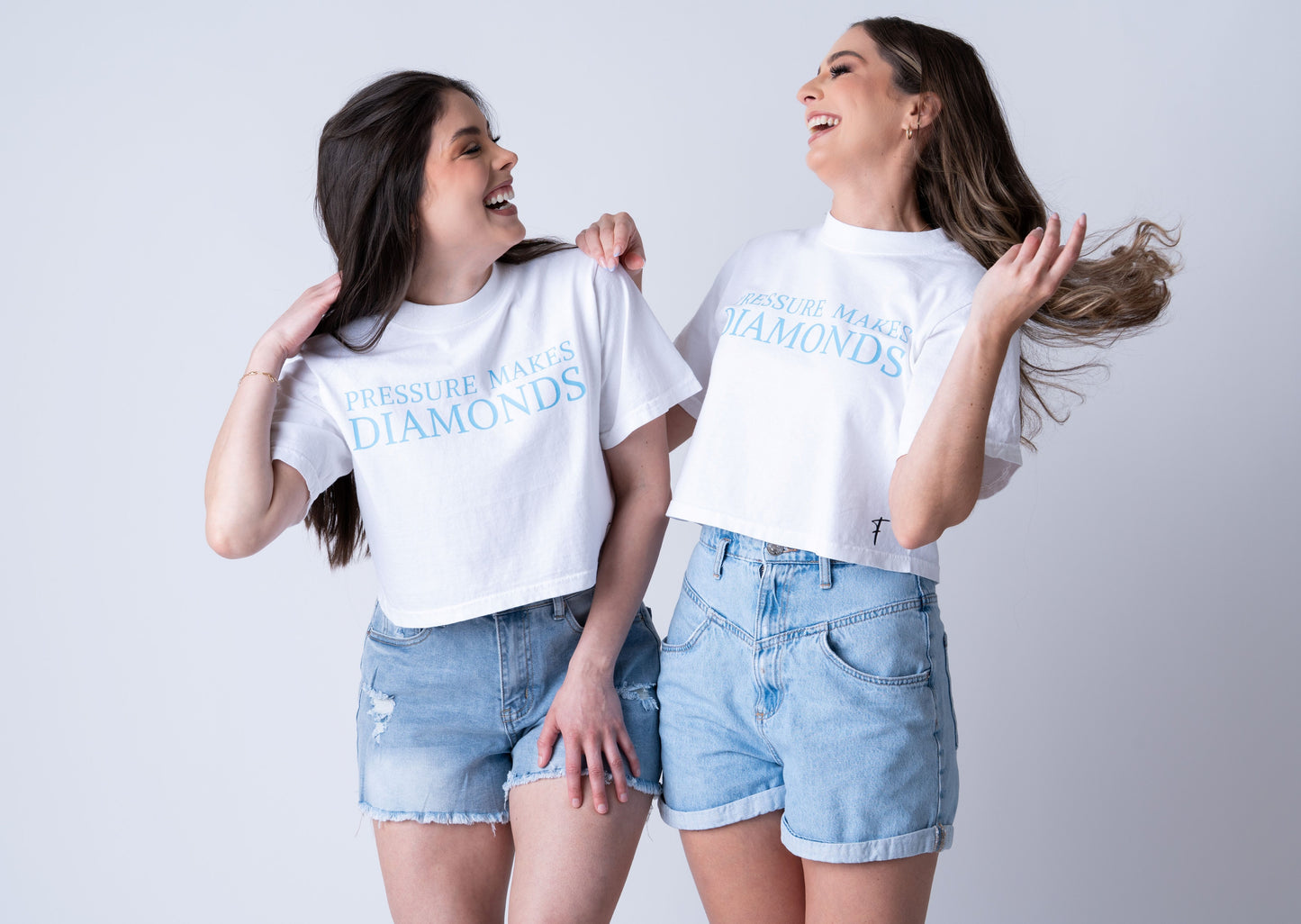 Pressure Makes Diamonds - Cropped Fit T-Shirt