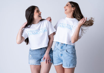 Pressure Makes Diamonds - Cropped Fit T-Shirt
