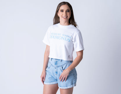 Pressure Makes Diamonds - Cropped Fit T-Shirt