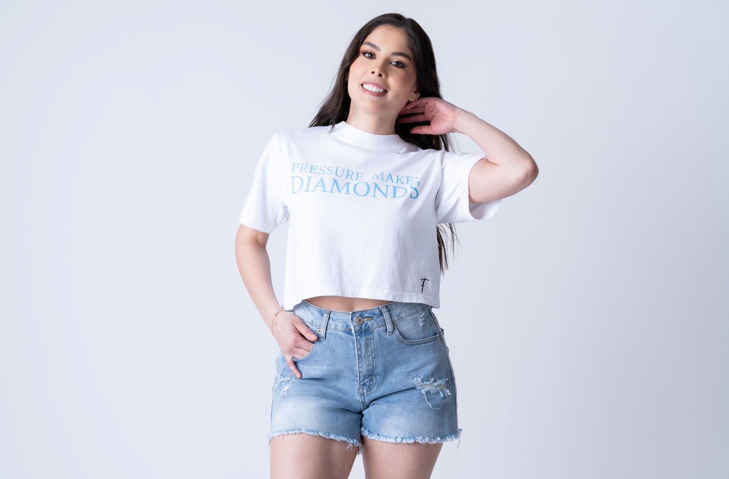 Pressure Makes Diamonds - Cropped Fit T-Shirt