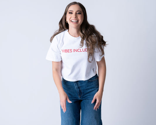 Vibes Included  - Cropped Fit T-Shirt